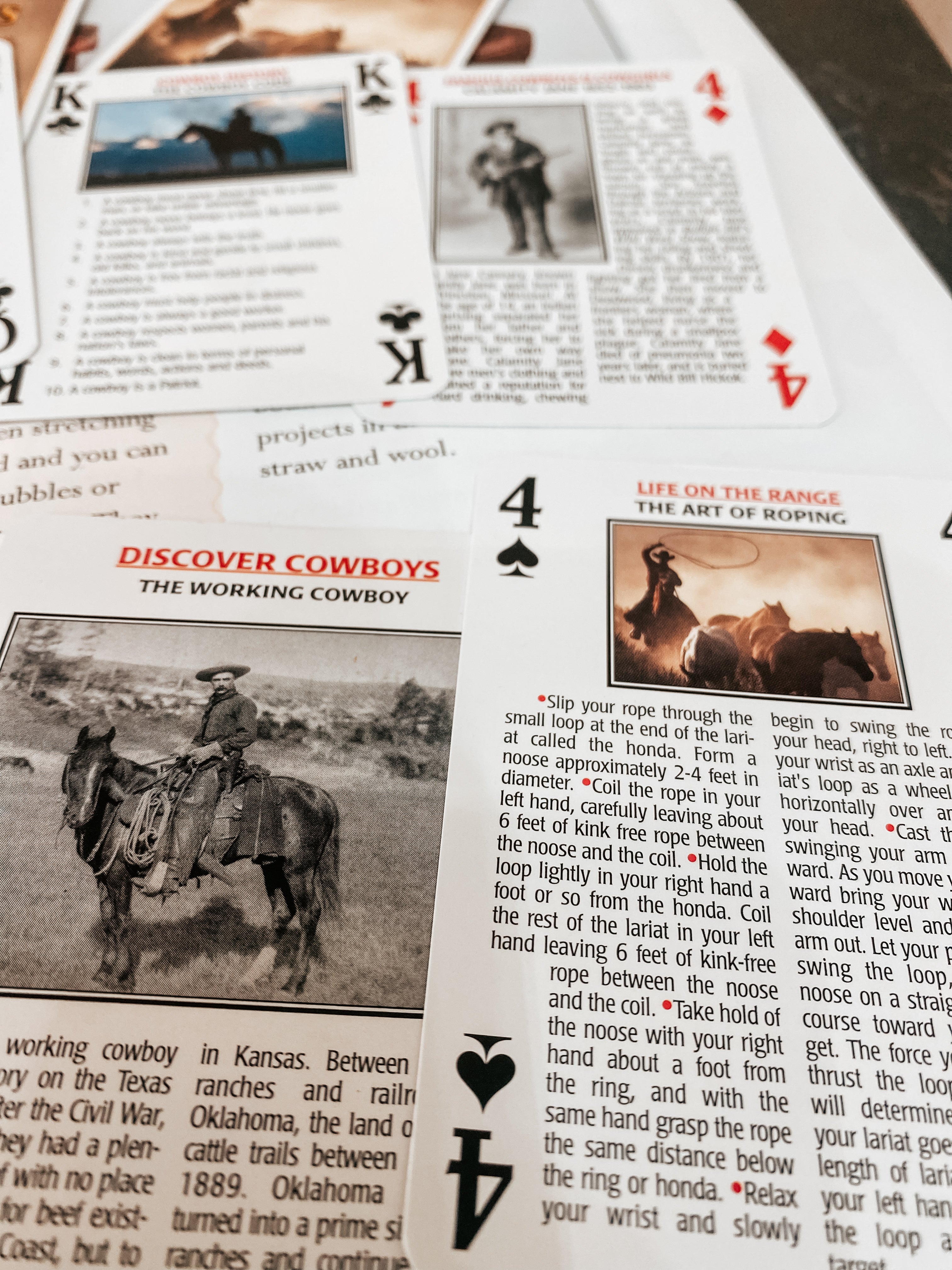 Cowboy Playing Cards