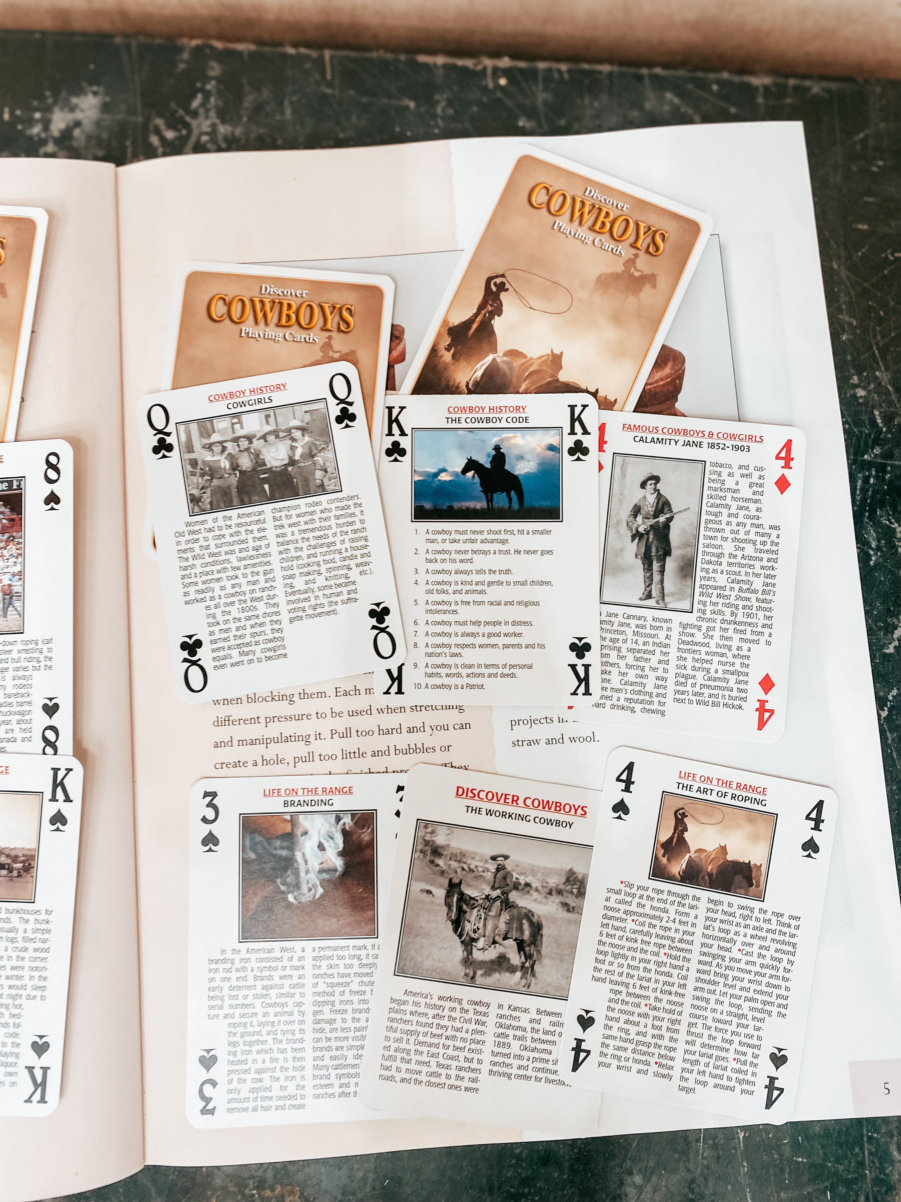 Cowboy Playing Cards